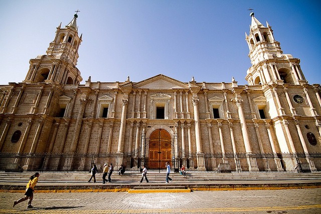 Arequipa - Plaza de Armas y Catedral