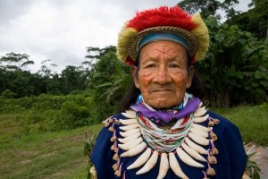 Comunità Secoya in Amazonia in Ecuador