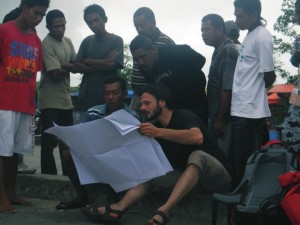 Andrea Benassi nell'ultima sua scoperta in Indonesia Andrea Benassi nell'ultima sua scoperta in Indonesia