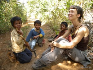 Valentina in Cambogia