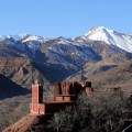 La valle di Abachkou, un balcone dove i mille colori dell'argilla si fondono e confondono tra campi e abitazioni. La valle di Abachkou, un balcone dove i mille colori dell'argilla si fondono e confondono tra campi e abitazioni.