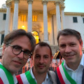 Da sinistra: Aldo D'Achille, Nicola Zanca e Francesco Peotta